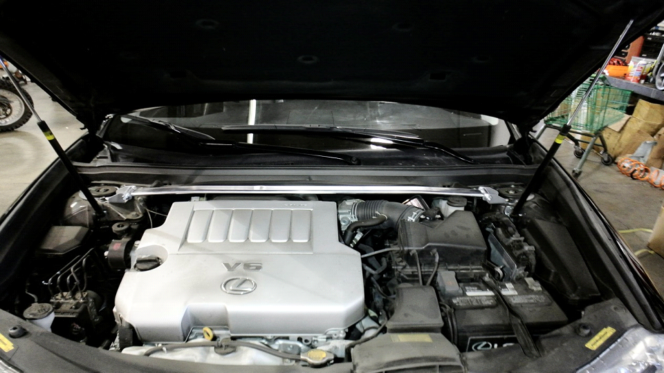 Megan Racing Front Upper Race-Spec Strut Tower Bar for Toyota Camry 12-14 / Avalon 13-16 / Lexus ES350 13-18 – MR-SB-TCA12FU-1P