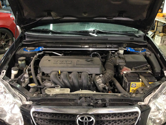 Megan Racing Race-Spec Front Strut Tower Bars for Toyota Corolla 03-08 – MR-SB-TCO03FU-1P