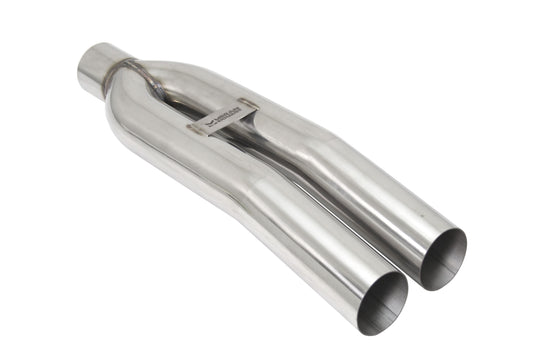Megan Racing 3" Dual Pipe Angled Cut Universal VIP Blast Exhaust Muffler Tip