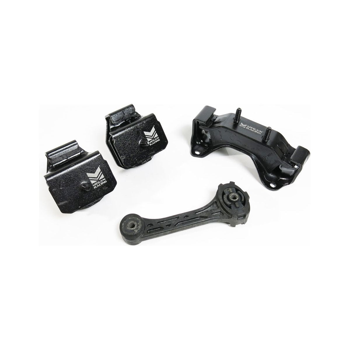 Megan Racing Black Steel Front Engine Motor Mount For 95-07 Impreza WRX/STI GC/GD 5S MT
