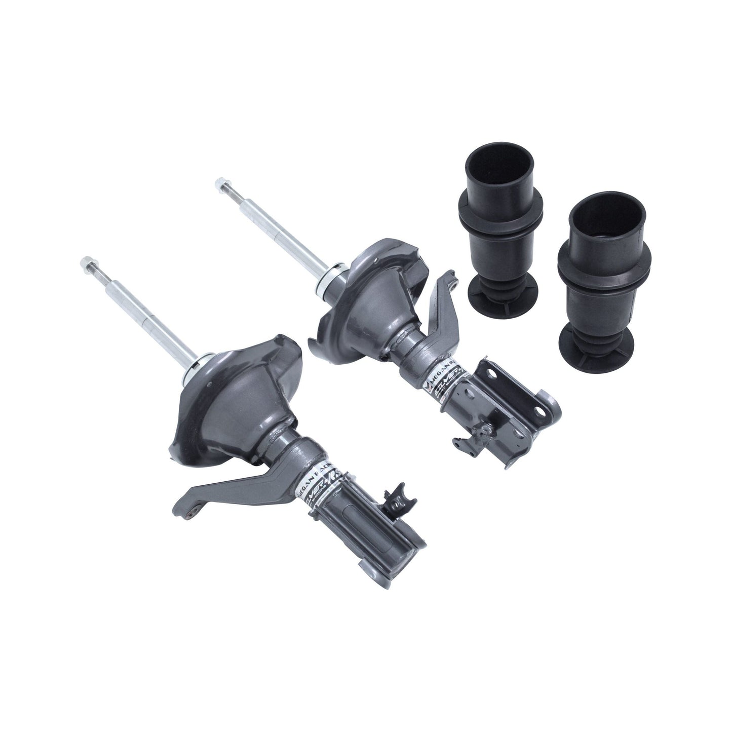 Megan Racing Silver-RS Front Struts for Honda Civic 01-02 (Does not fit Si) - MRSS-HC01-F-DS-TM
