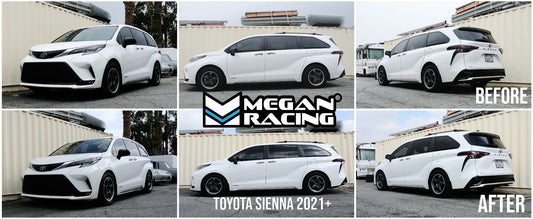 Megan Racing Street Series Coilover Spring Kit For 2021+ Toyota Sienna AWD (XL40 4th Gen)