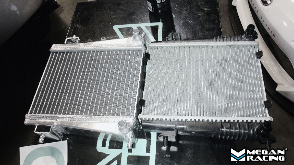 Megan Racing Side Radiators for 2019+ Toyota Supra - MR-RT-TS20-RL
