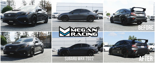 Megan Racing EZII Series Coilover Springs Kit System For 2022+ Subaru WRX (VB 2nd Gen)