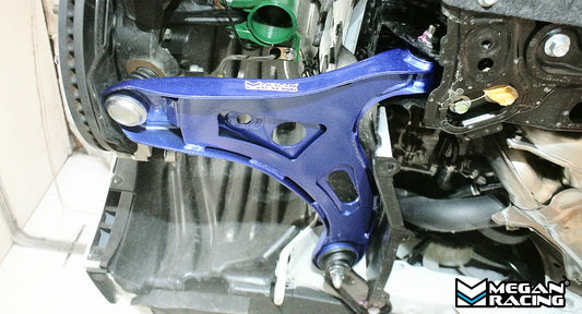 Megan Racing Front Lower Control Arms w/Spherical Bushing + 15mm RCA Ball Joint For FR-S/BRZ ZC6/86 ZN6/GR 86 ZN8