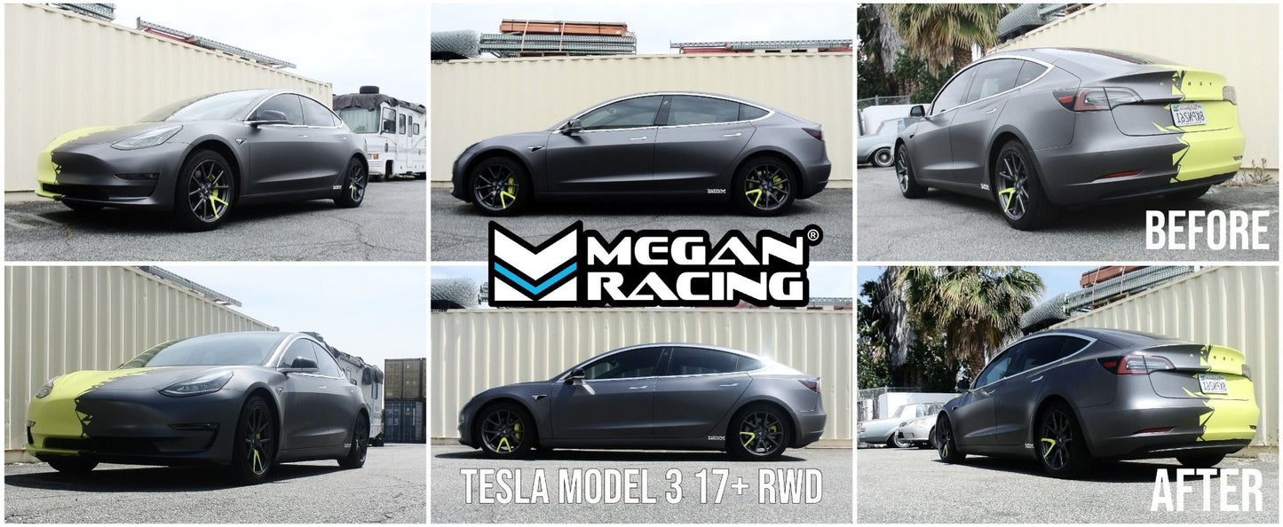 Megan Racing Lowering Springs for 2017+ Tesla Model 3 (RWD Only) - MR-LS-TSL17