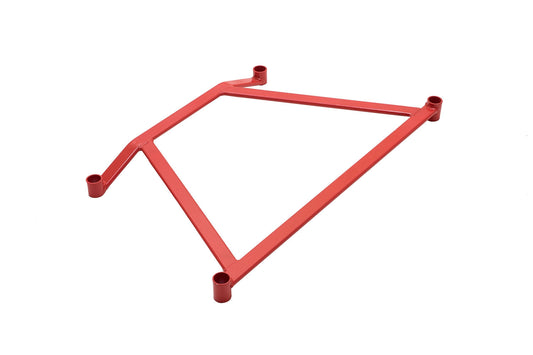 Megan Racing Front Lower Strut H-Brace Bracket Bar For 02-06 Acura RSX DC5/ Honda Civic ES EP EM - Red - SB-HB01R
