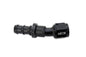 HPS Performance 30 Degree -8 Push-on Hose End to AN Female Aluminum Black