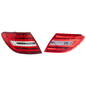 FOR 2011-2014 MERCEDES BENZ W204 TAIL LIGHTS C63 AMG STYLE
