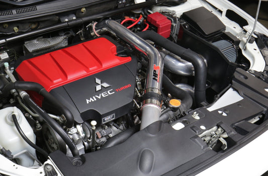 HPS Performance Upper Intercooler Charge Pipe Kit, Polished, Mitsubishi Lancer EVO X (15-17), 17-103P
