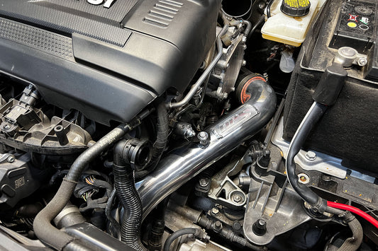 HPS Performance Intercooler Charge Pipe Kit (Hot Side), Black, Multiple Fitments, 17-128WB