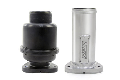 HPS Performance Turbo Resonator, Polished, 2016-2024 Lexus 2.0L Turbo, 17-131P