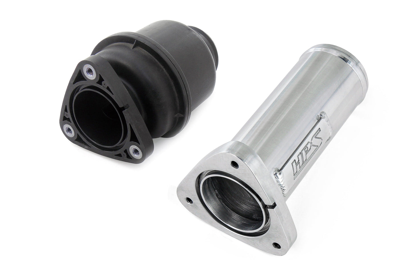 HPS Performance Turbo Resonator, Polished, 2016-2024 Lexus 2.0L Turbo, 17-131P