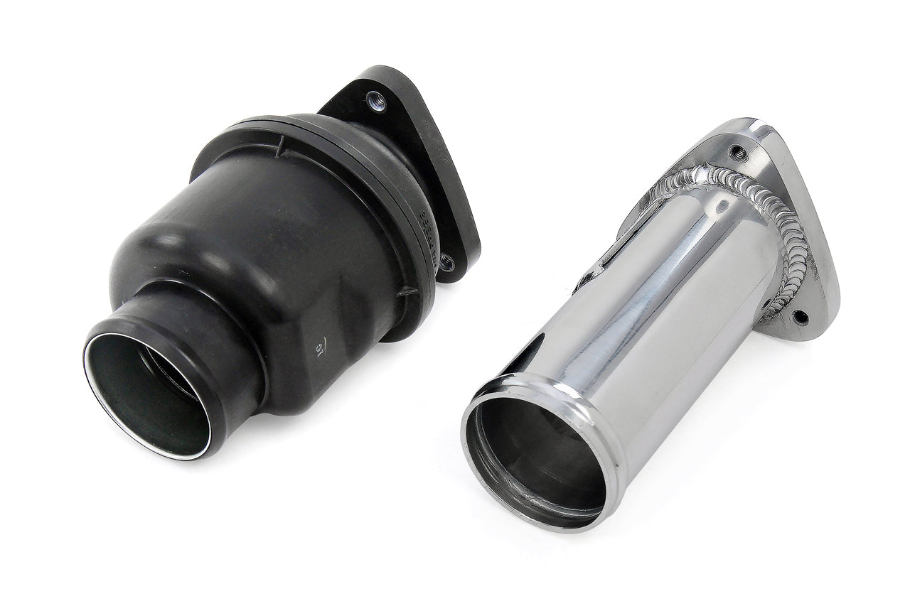 HPS Performance Turbo Resonator, Polished, 2016-2024 Lexus 2.0L Turbo, 17-131P
