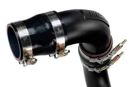 HPS Performance Intercooler Charge Pipe Kit (Hot Side), Black, Multiple Fitments, 17-146WB