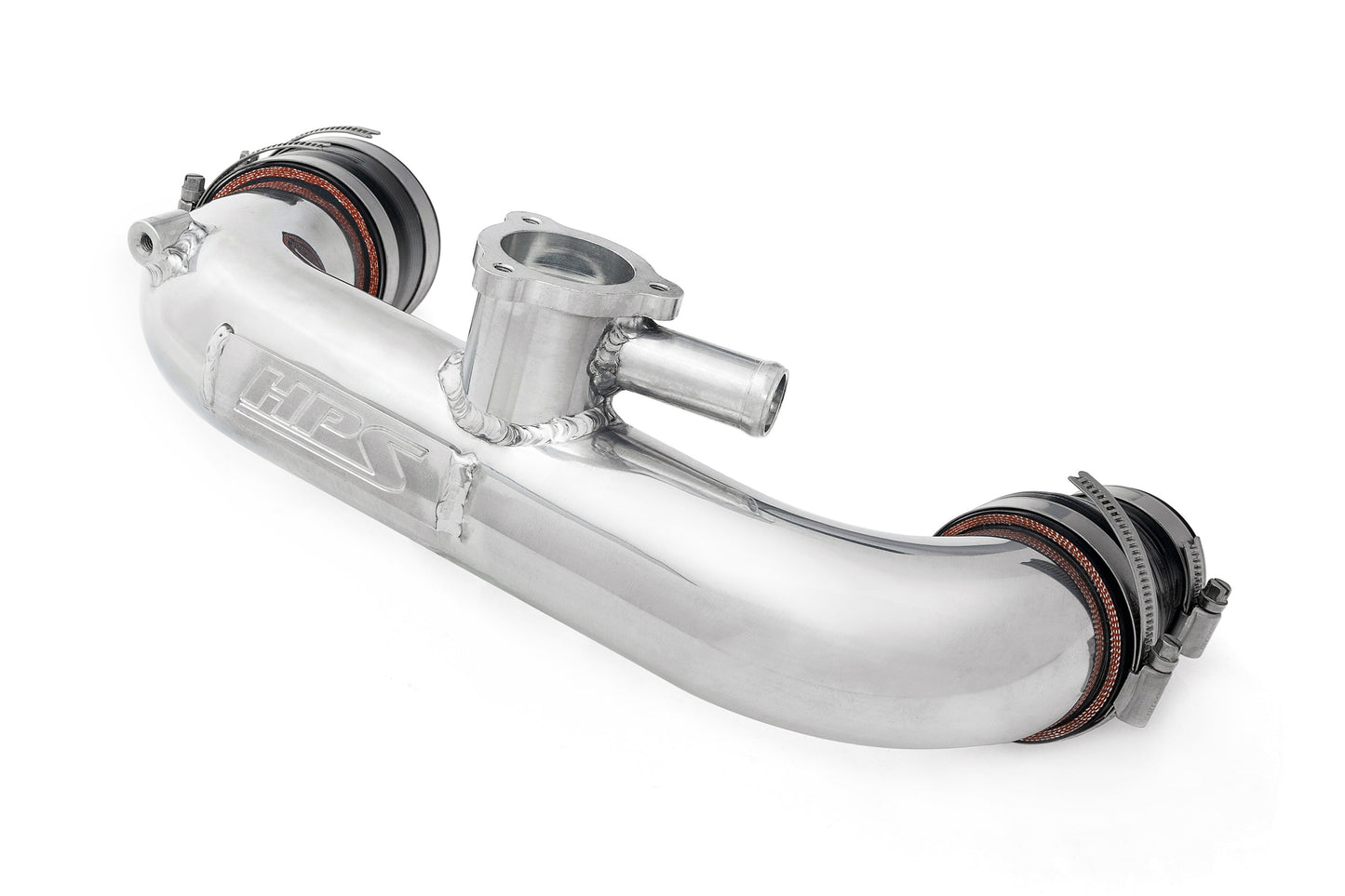 HPS Performance Intercooler Charge Pipe Kit (Hot Side), Polished, 23-24 Toyota Sequoia/ 22-24 Tundra 3.4L Turbo