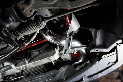 HPS Performance Intercooler Lower Hot Side and Cold Side Charge Pipe, Polished, 2004-2005 Mazda Mazdaspeed Miata 1.8L Turbo