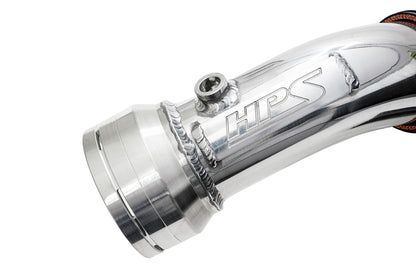 HPS Cold Side Charge Pipe with CAC Hose Intercooler Boot, Polished, 2011-2016 Ford Superduty Powerstroke 6.7L Diesel Turbo