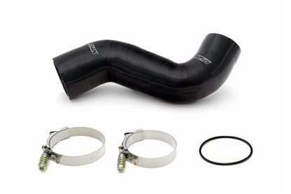 HPS Cold Side Charge Pipe with CAC Hose Intercooler Boot, Polished, 2017-2023 Ford Superduty Powerstroke 6.7L Diesel Turbo