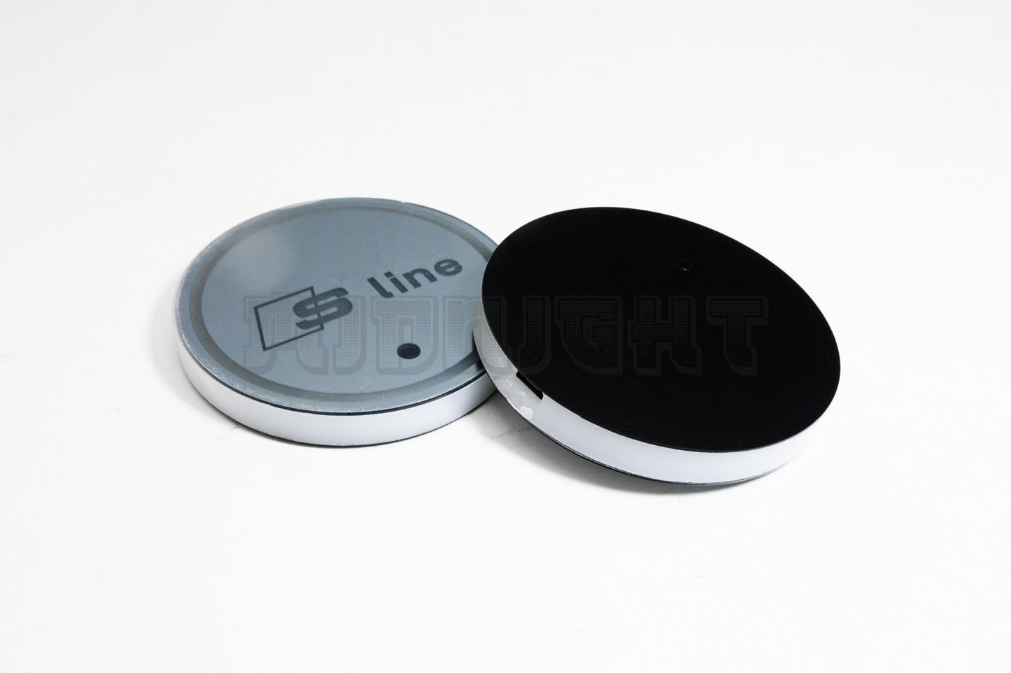 2PCS LED Cup Holder Lights Coaster, Rechargeable for Audi S LINE