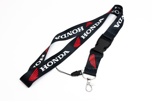 21" Black Nylon JDM Lanyard Quick Release for Honda