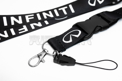21" Black Nylon Lanyard Quick Release for Infiniti