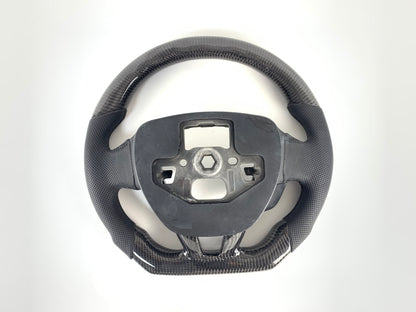 FOR 2015-2018 FORD FOCUS MK3 CARBON FIBER & LEATHER STEERING WHEEL