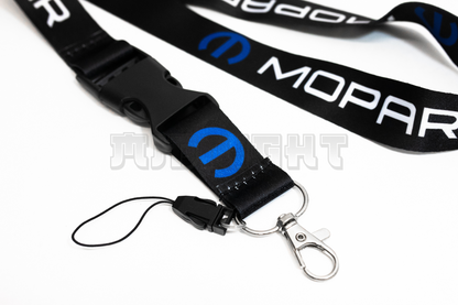 21" Black Nylon Lanyard Quick Release for Dodge Mopar