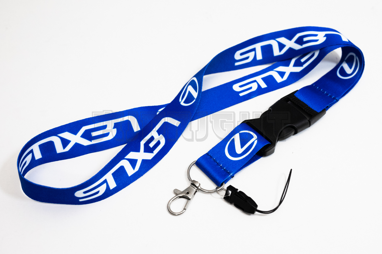 21" Blue Nylon Lanyard Quick Release for Lexus