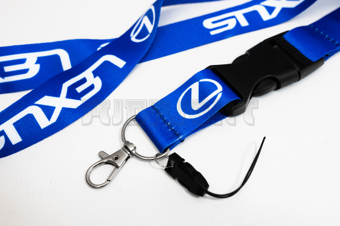 21" Blue Nylon Lanyard Quick Release for Lexus