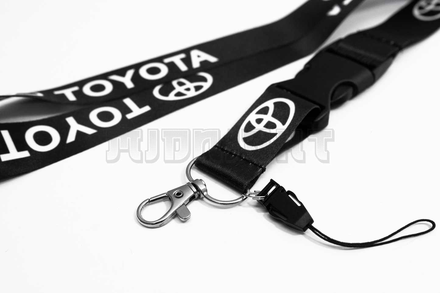 21" Black Nylon Lanyard Quick Release for Toyota