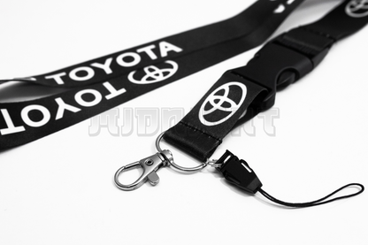 21" Black Nylon Lanyard Quick Release for Toyota
