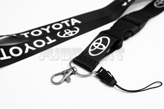 21" Black Nylon Lanyard Quick Release for Toyota