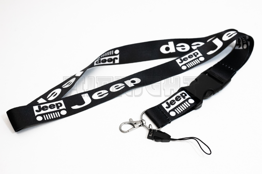 21" Black Nylon Lanyard Quick Release for Jeep