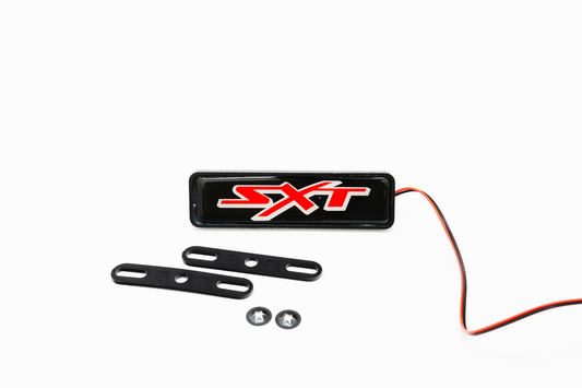 Dodge SXT LED Light Car Front Grille Name Badge Illuminated Emblem