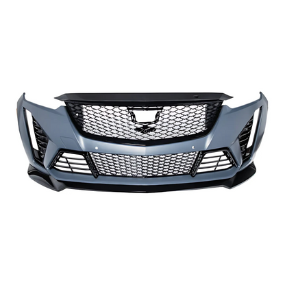 FOR 2020-2024 CADILLAC CT5 Models | CT5-V Full Blackwing Conversion Front Bumper (With Grille)