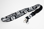 21" Black Nylon JDM Lanyard Quick Release for Sparco