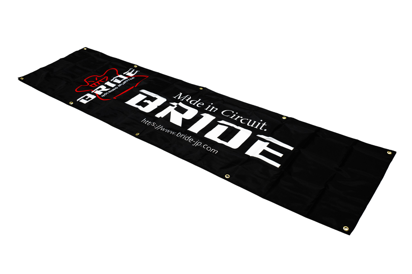 BRIDE Nobori Flag 2x6 FT Car Logo Banner Man Cave Wall Decor Display