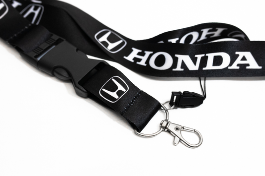 21" Black Nylon JDM Lanyard Quick Release for Honda