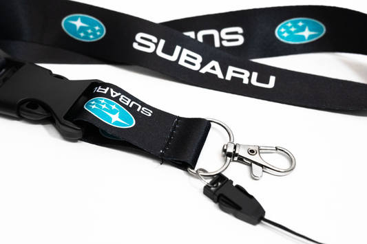 21" Black Nylon Lanyard Quick Release for Subaru