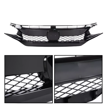FOR 2016-2021 HONDA CIVIC FK5 TYPE-R STYLE FACELIFT FRONT BUMPER W/ FRONT LIP
