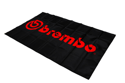 Brembo Racing Flag 3×5 FT Performance Banner Man Cave Wall Decor Display