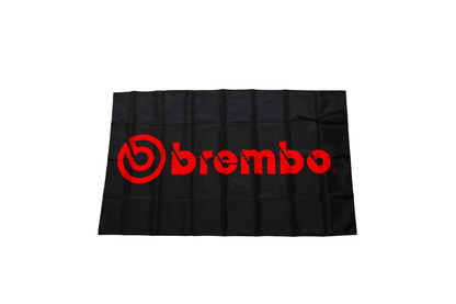Brembo Racing Flag 3×5 FT Performance Banner Man Cave Wall Decor Display