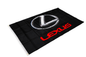 Lexus Car Logo Flag 3×5 FT Racing Banner Man Cave Wall Decor Display