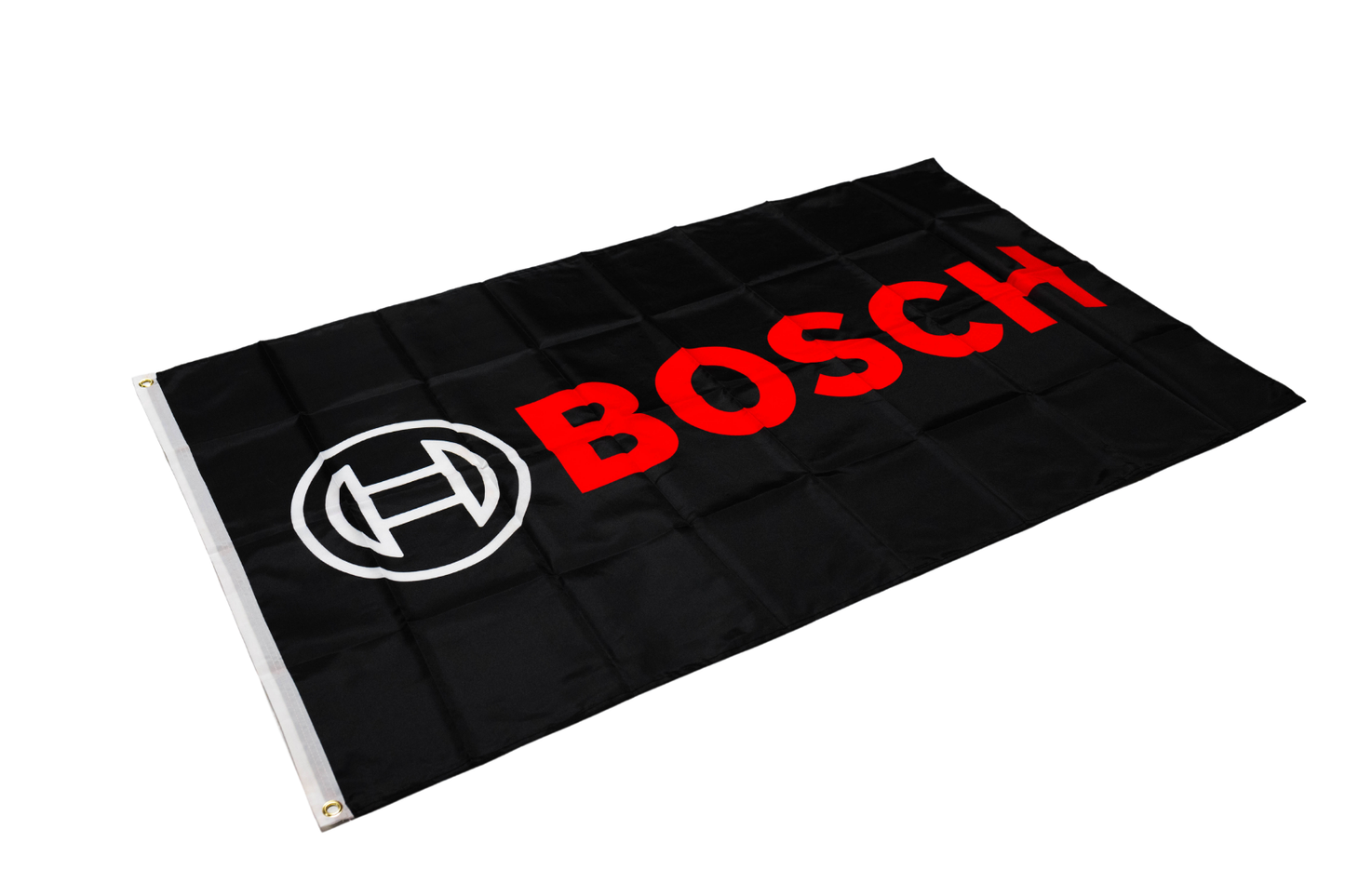Bosch Racing Flag 3×5 FT Performance Banner Man Cave Wall Decor Display