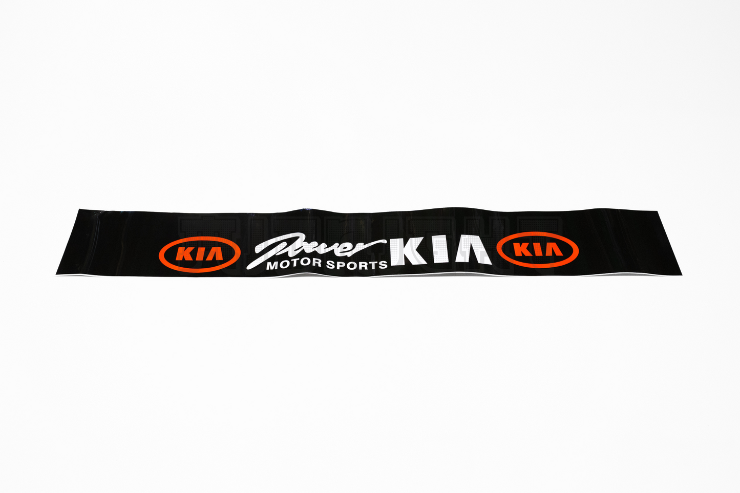 KIA Adhesive Windshield Banner Sun Strip