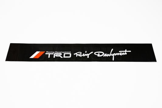 Toyota TRD Adhesive Windshield Banner Sun Strip