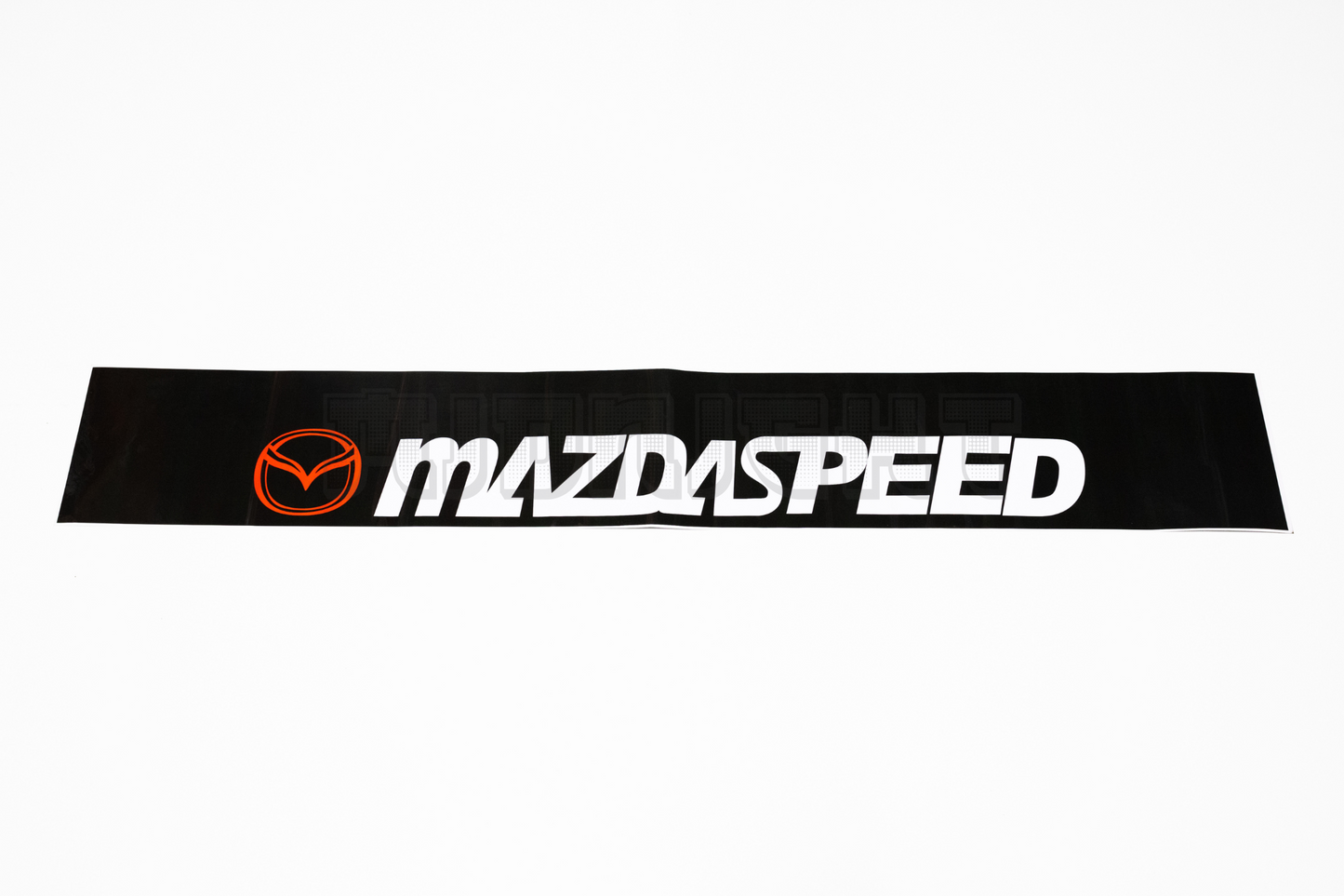 Mazda Speed Adhesive Windshield Banner Sun Strip