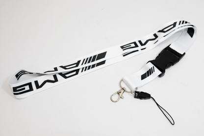 21" White Nylon Lanyard Quick Release for Mercedes Benz AMG