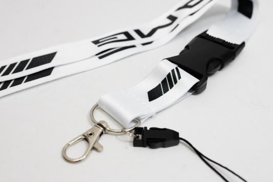 21" White Nylon Lanyard Quick Release for Mercedes Benz AMG